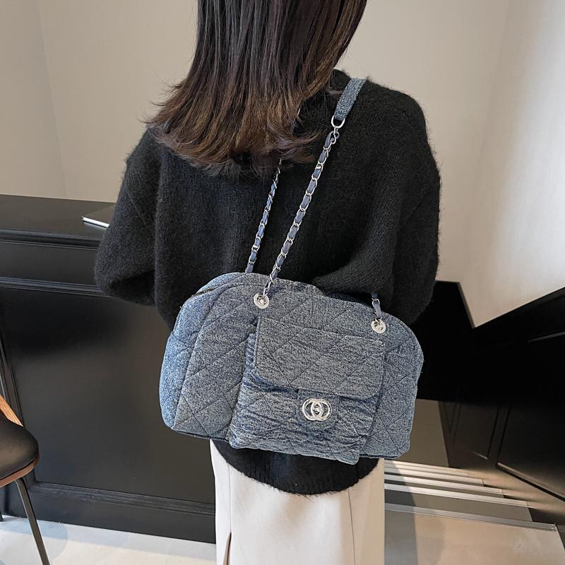 Damen Unterarm-Kettentasche Große Kapazität Leichte Tragetasche