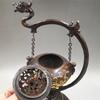 Ornament Aromatherapy Plum Blossom Imitation Incense Burner Brass