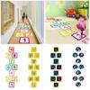 Cartoon Number Grids Hopscotch Game Floor Stickers Parent-child Gift Home Nursery Kindergarten Decoration Waterproof Removable