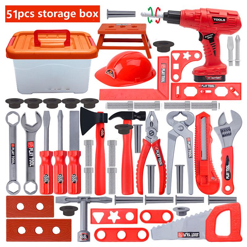 Kids' Simulation Toolbox: Educational Repair Play Set with Screwdriver and Screws