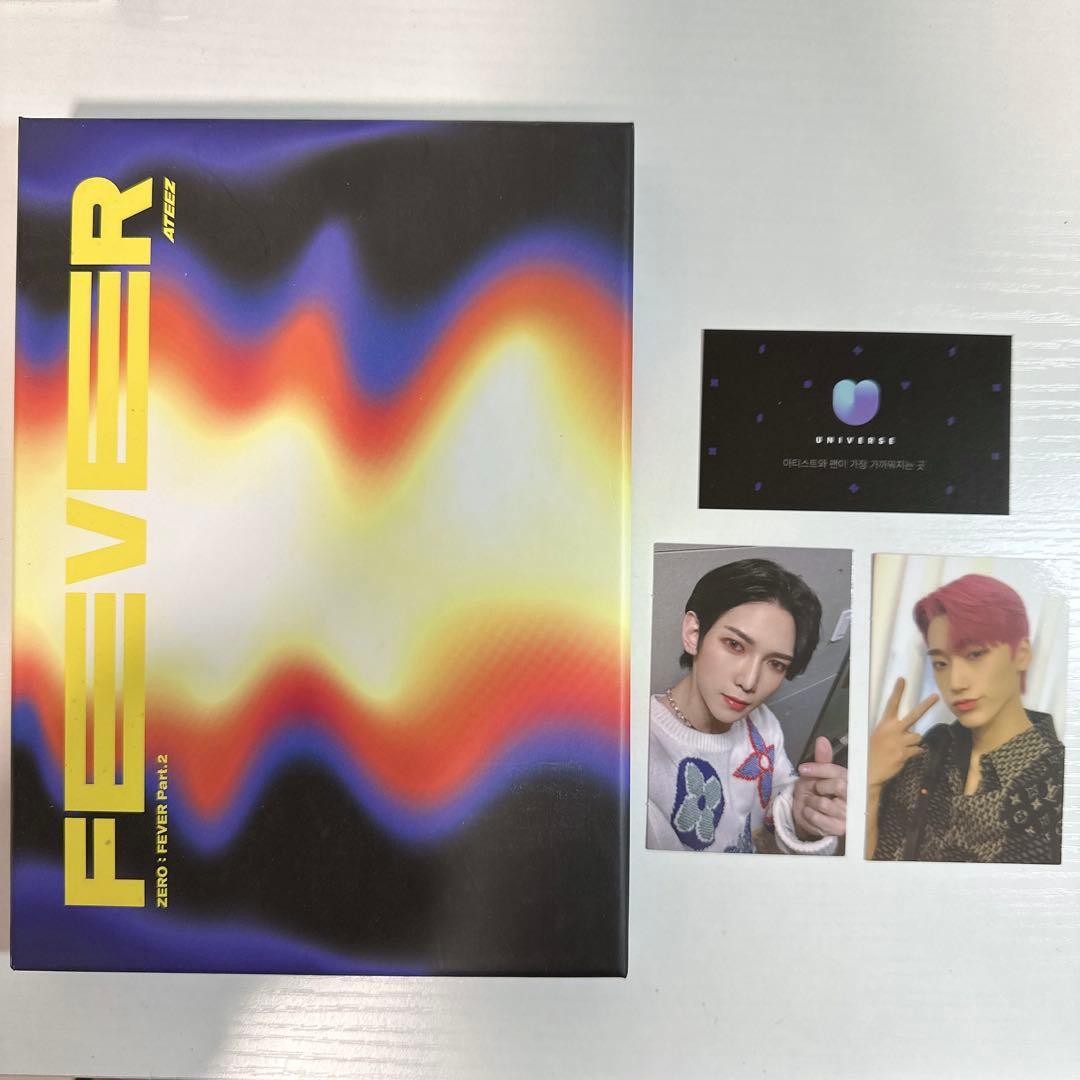 

[USED] Official ATEEZ CD Unplayed Fever Yeosang San Trading Card