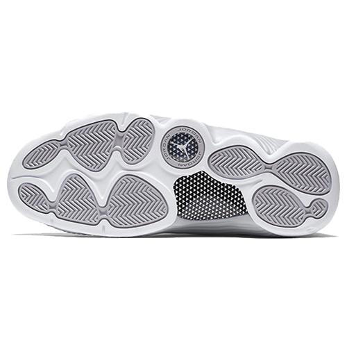 Jordan Jumpman Team II Non Slip Lightweight Mid Top Basketball Shoes Men's Gray 819175-003-