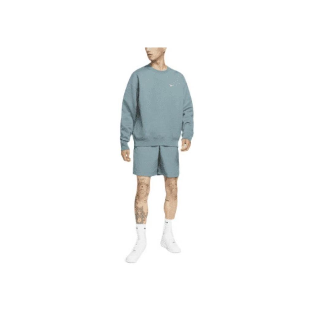 Nike Logo Breathable Solid Color Shorts Men Bottoms Trojan-Green DM4402-387