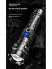 Best-selling Tactical Flashlight with USB-C Rechargeable Battery and Digital Display for Home and Outdoor Use.