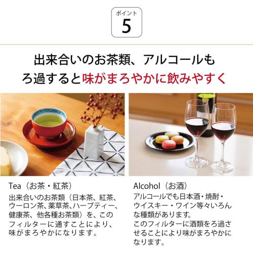 COFIL Flow Wave Ceramic Coffee Filter with Dripper Base, Peacock Green, Made In Japan, 13904301