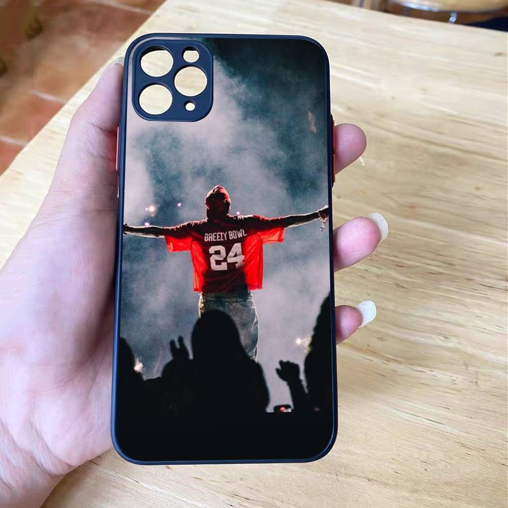C-Chris Brown 11 Mattes Cover Handyhülle Für iPhone 16 15 14 11 12 13 Mini Pro Max X XR XS stoßfest
