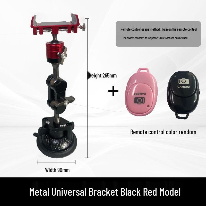 Anti-Shake Suction Cup Phone Holder for Car and Sports Live Streaming