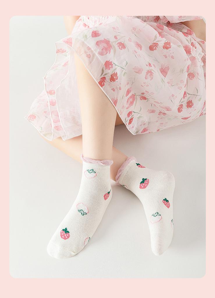 Children's Summer Thin Cotton Socks