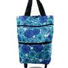 Foldable Wheeled Shopping Bag – Fashionable, Lightweight, & Customizable LOGO Option