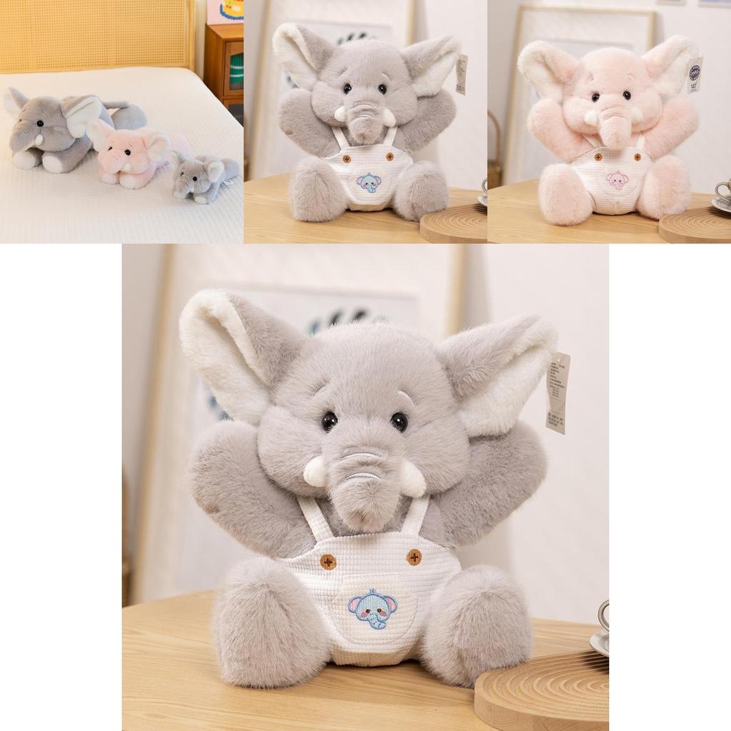 Adorable Elephant Plush Toy For Kids Soft Stuffed Animal Doll Perfect For Birthdays