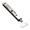 Stainless Steel Door Latches 8 Inch Anti Theft Design Enhanced Security Security Guard Latch Hardware Smooth Sliding