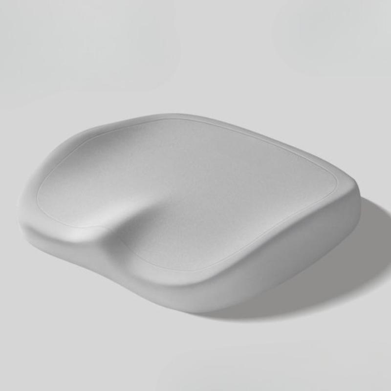 1 шт Эргономичная подушка для офисного кресла из пены с памятью регулируемая поддержка бедер и поясницы портативный комфорт для дома автомобиля и офиса серый 1990₽