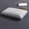 Buckwheat Hull Pillow Neck Support Sleep Aid Adult Single Low Profile Firm With Cotton Linen Cover