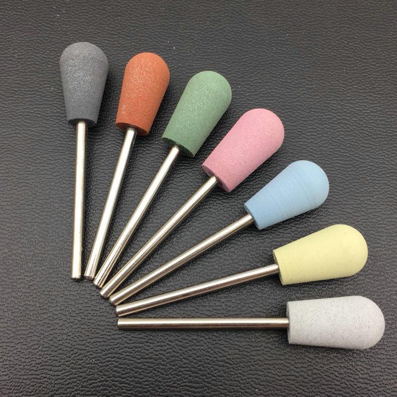 6 шт./компл. резиновая силиконовая дрель для ногтей — фото 39
