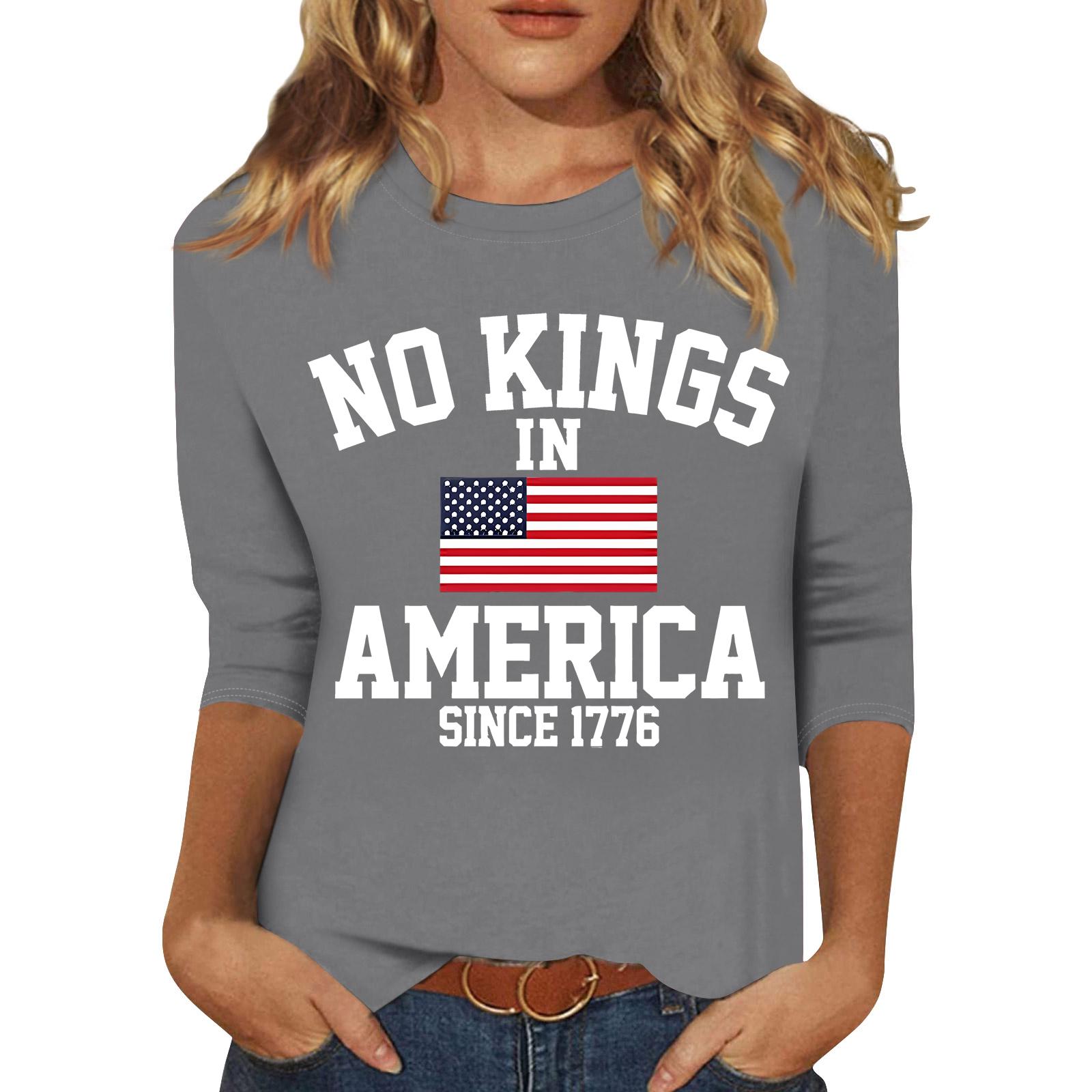 

Women s Casual Three Quarter Sleeve Crew Neck Pullover Sweatshirt with Graphic Print Lightweight Comfortable Fit XL