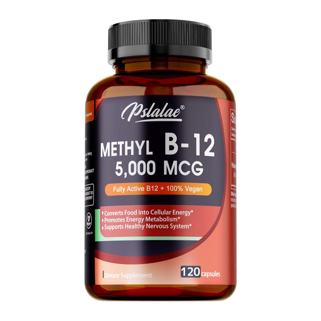 Vitamina B-12 5000mcg - Energia, Umore, Metabolismo e Supporto al Sistema Nervoso