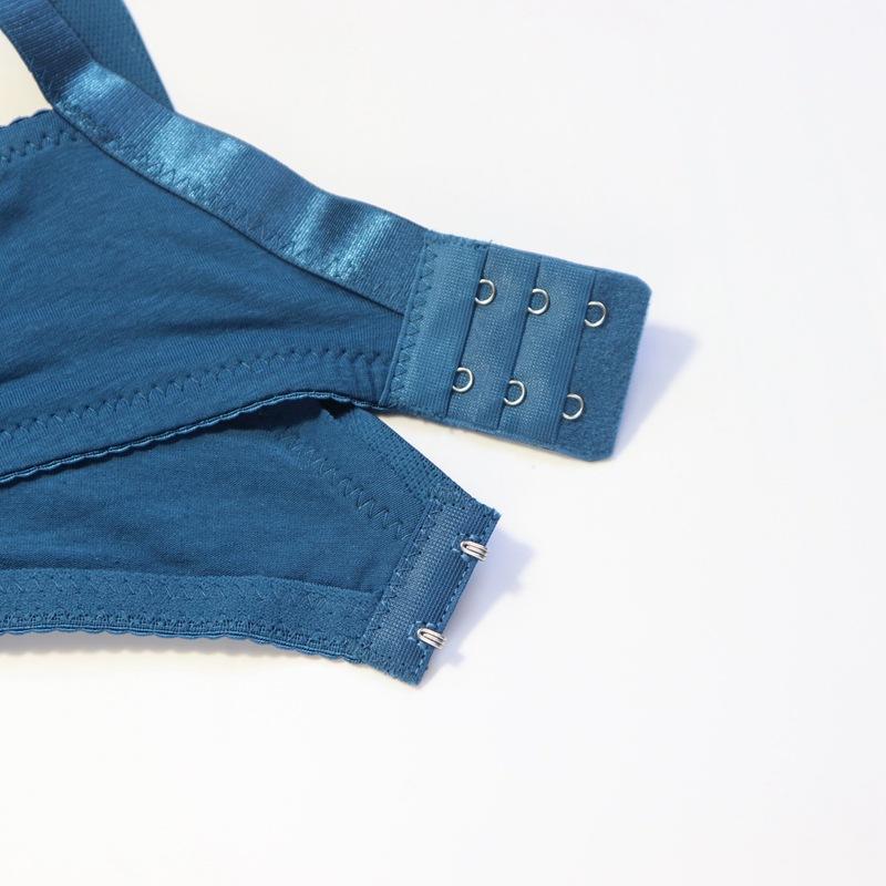 Large Size Lace Bra Set Women's Sexy Thin Cup Underwear Lightweight Mid-Rise Thong