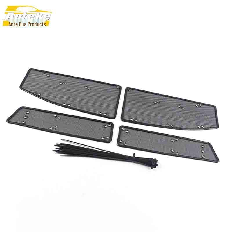 Fits 18-19 GS4: Insect Screen Sequins Diamond Mesh Radiator Guard Panel Car Accessory