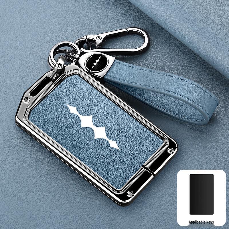 BYD Fangchengbao Metalen NFC Sleutelhanger Shell voor Leopard 5/8, Titanium 3/7 - High-End Bescherming