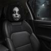 Grappige Cartoon Auto Hoofdsteunhoezen, Universeel Ademend Elastisch Stoel Nekkussen Beschermer, Halloween Spookachtige Auto Interieur Decoratie