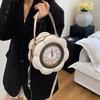 Foreign trade women's bags, fashion personality clocks, crossbody bags, European and American creative clocks, three-dimensional handbags, shoulder