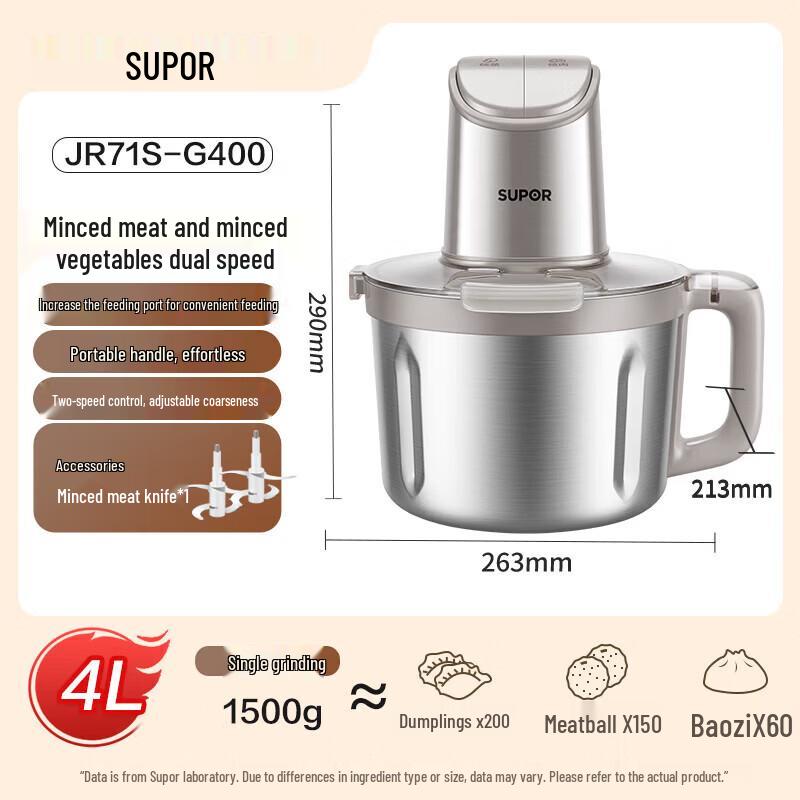 SUPOR Electric Multi-function Food Processor
