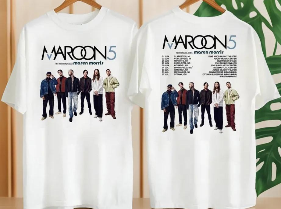 Maroon 5 Band 2026 Tour Shirt, Maroon 5 Band ShirtT-Shirt shirt XXXXL