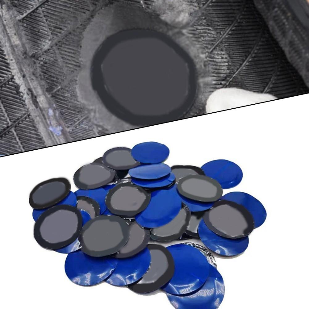 Heavy Duty Rubber Wired Tyre Patch Kit For Car Tire Repair 50pcs 45mm// Diameter