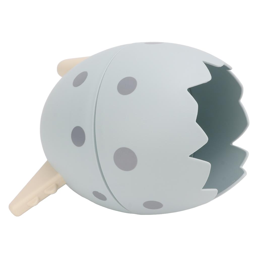 Dinosaurier-Ei-Stifthalter Platzsparendes Öffnungsdesign Abnehmbare Struktur PP Dinosaurier-Ei-Form Aufbewahrungsbox für Zuhause