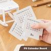 Creative Wooden Horse Desk Calendars 2025 Year Funny Assembled DIY Table Calendar Home Office Desktop Ornament Decoration Gifts