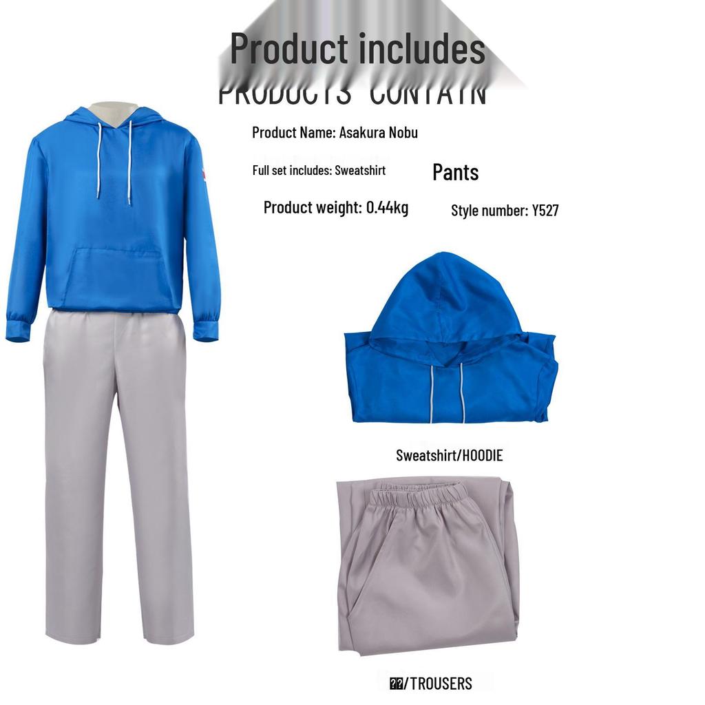 Sakamoto Days Characters Costume Set: Taro, Lu Shao, Hanakura, Mashimo Cosplay