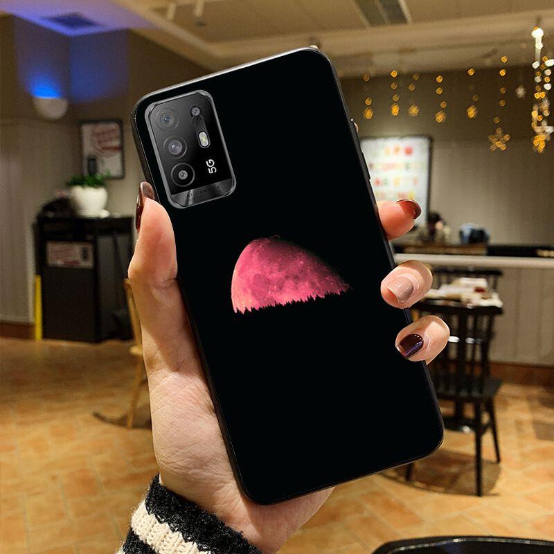 New Planet Space Pink Moon Spaceman Phone Cover For OPPO A74 A94 A3S A5S A9 A12 A15S A52 A53 A53S A72 A73 2020 A91 5G Case Coque