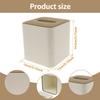 Tissue Box PU Leather Square Tissue Box Paper Box Container Napkin Holder Tissue Storage Box Home Table Decoration for Bathrooms