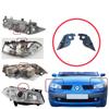 BHL13+BHL14 Headlight Holder Mount Repair Bracket Tab Left Right Side for Renault Megane MK2 2002-2008 260604235R 7701063220