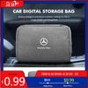 GLC GLB Do Mercedes Benz Wielofunkcyjna Torba do Przechowywania Organizer na Kable Cyfrowe Elektroniczna Torebka C180 C300 W124 W176 W177 C200 C260 GL