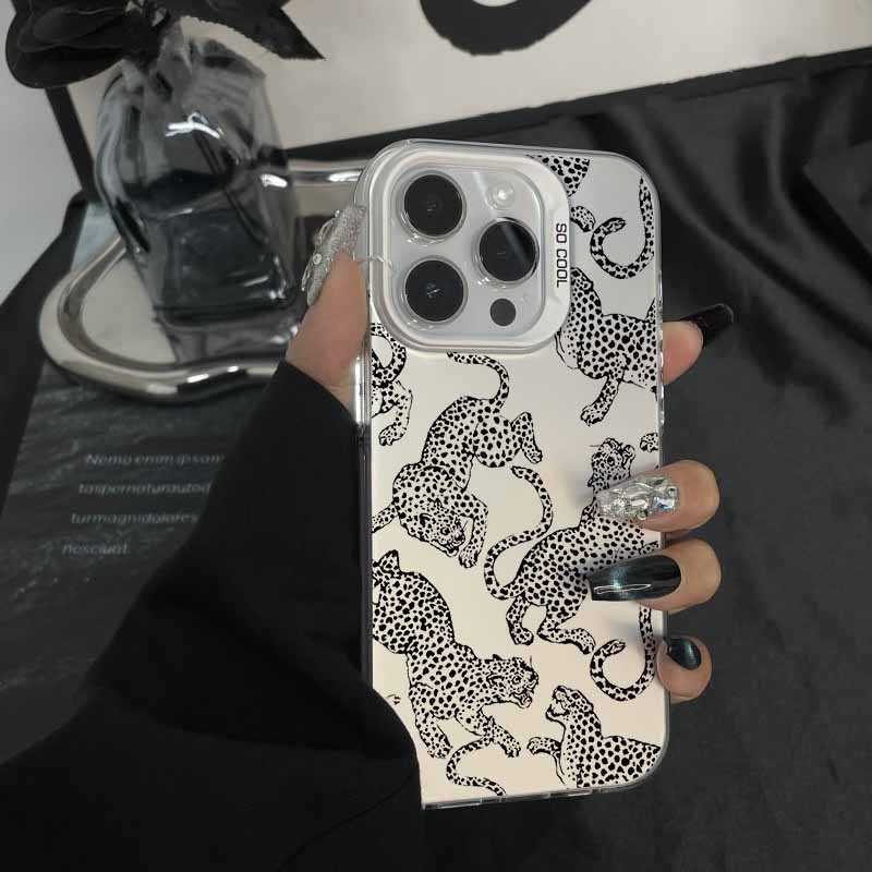 Cool Black And Pink Leopard Print Case For Honor X7D X9D X6C X9B X9A X6B X8A X7A X7B 400 Lite 200 Pro Magic 7 Lite 6 Pro Cover