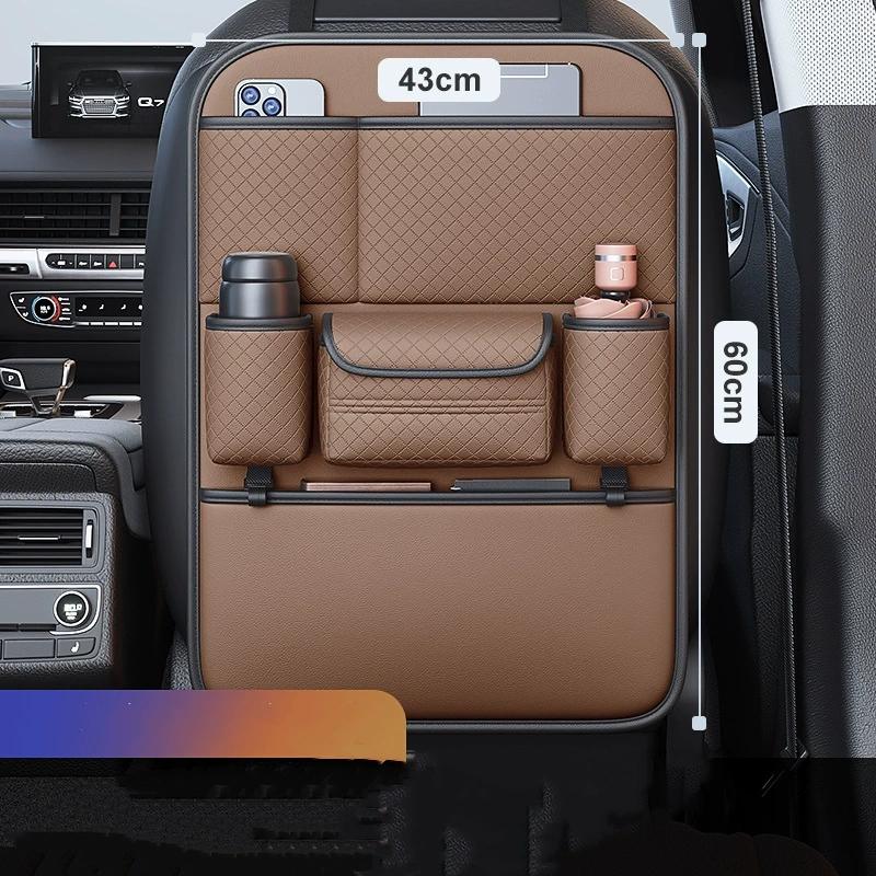 

Car Storage Car Seat Back Storage Bag Lanyard Storage Box Tissue Box Chair Back Rack 1pc