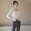 Women's Mesh Long Sleeve Yoga & Pilates Training Top