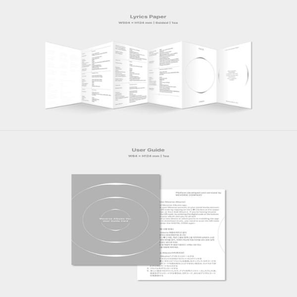 BTS JIMIN - 1st Solo Album [FACE] (WEVERSE ALBUMS VERSION)