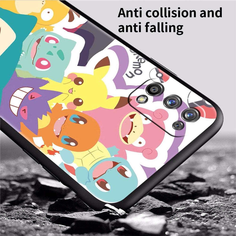 Weiche Silikonhülle für Oppo Realme 8 7 6 Pro 9i GT Neo 2 3 Master C21 C21Y C15 C11 C3 8i, süßes Pokemon EEvee