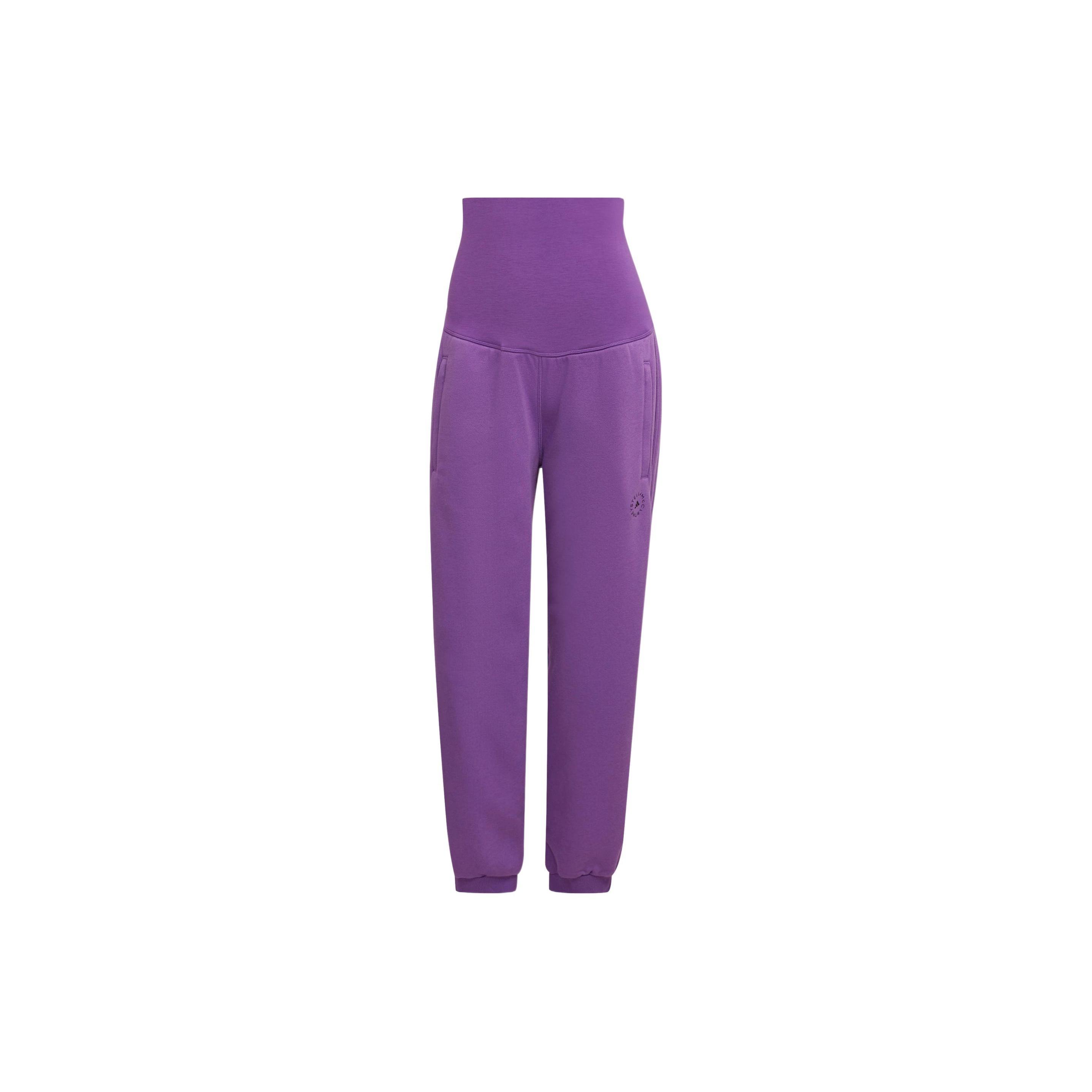 (WMNS) adidas Maternity Pants Asia Sizing Purple Women s HM3846 S