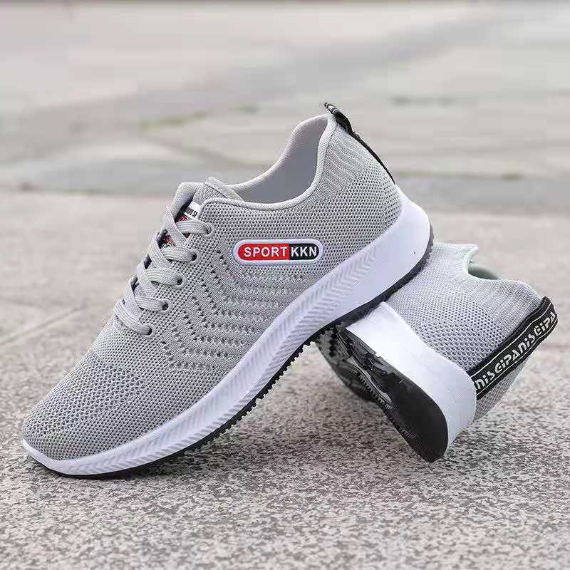 

Кроссовки Мужские Новая обувь Мужской тренд Осенняя повседневная обувь Мужские кроссовки из кокосовой сетки Мужская обувь 39-44 серый