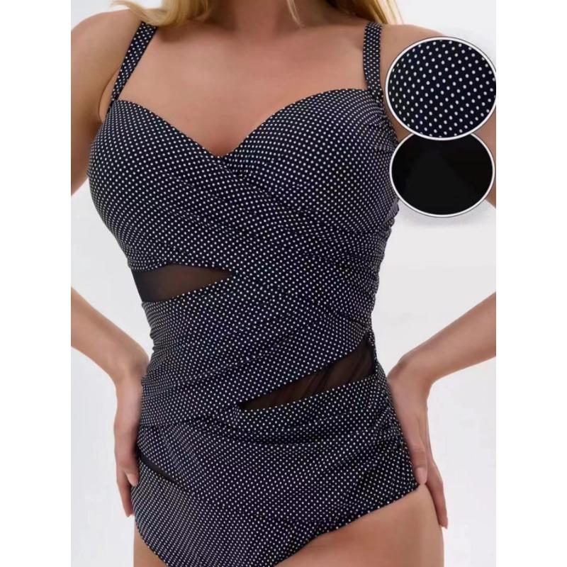 Costum de baie sexy cu talie înaltă pentru femei, costum de baie de mărime mare pentru femei, costum de baie de plajă, costum de baie bikini