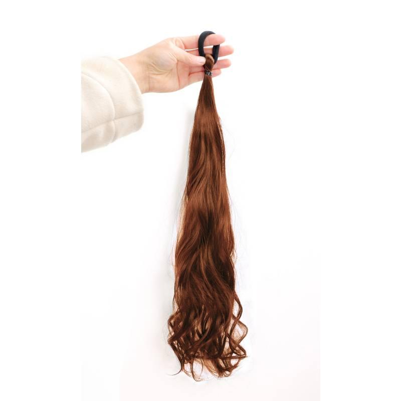 

Hairpiece Long Natural Ponytail Wig Women Hair Extension Accessories Gift Props Light Brown