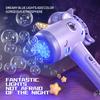 Unicorn Bubble Wand Machine For Kids Princess Cute Summer Toy With LED Light Summer Outdoor Birthday Wedding Party Gift