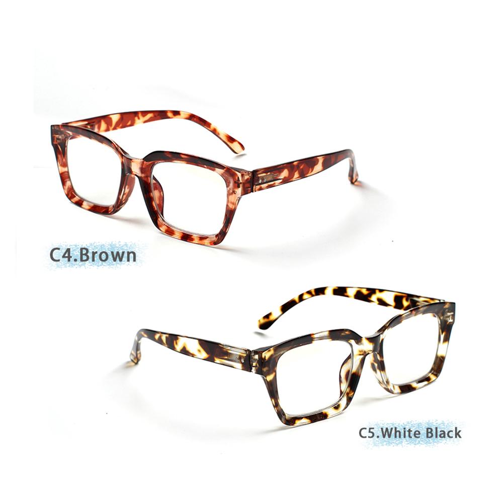 Turezing Reading Glasses for Men Women Fashion HD Lens Spring Hinge Presbyopic Eyeglasses Lightweight Comfortable