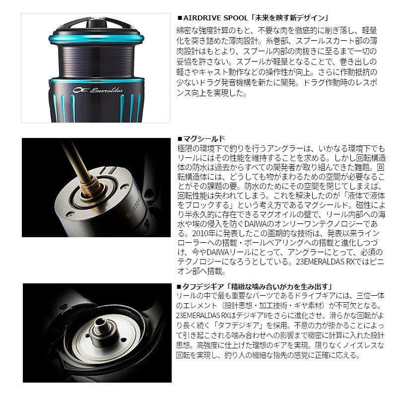 Used Daiwa 23 Emeraldas RX LT2500-XH-DH New Egging