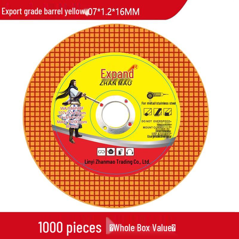 100mm Metal Cutting & Grinding Disc for Angle Grinders - Polishing Alloy Steel Saw Blade