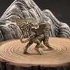 Kupfer Mini Greif Skulptur Exquisite Greif Statue Messing Greif Figuren Geburtstagsgeschenk