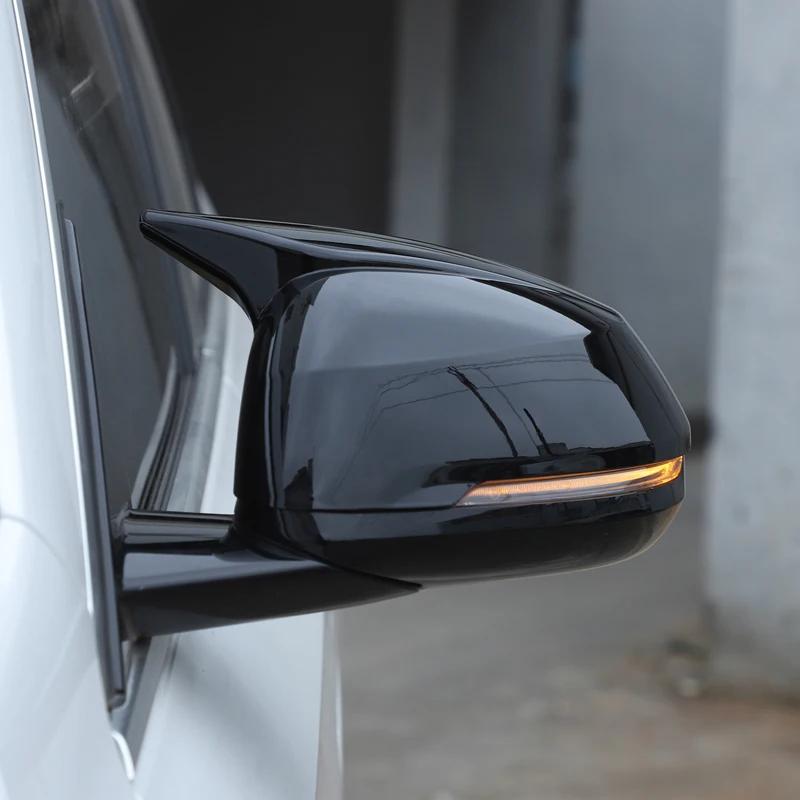 For BMW X1 IX1 U11 2023-2025 2026 ABS Car Styling ABS Car Side Door Rearview Mirror Cap Cover Sticker Exterior Car Accessories